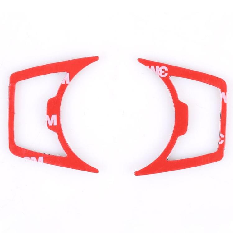 2 PCS Car Headlight Adjustment Decorative Sticker for Ford Mustang