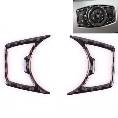 2 PCS Car Headlight Adjustment Decorative Sticker for Ford Mustang