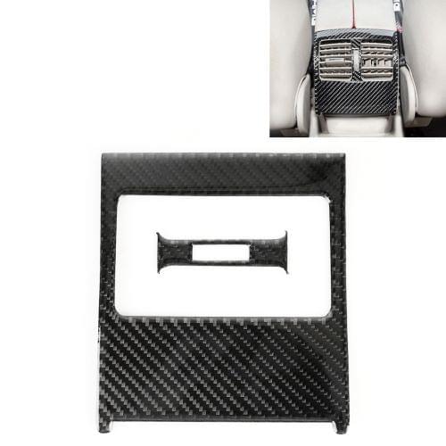 2 PCS Car Rear Air Outlet Frame Carbon Fiber Decorative Sticker for Mercedes-Benz W204