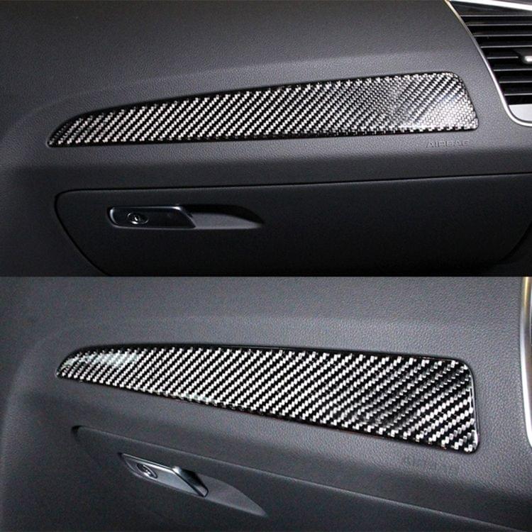 Car Carbon Fiber Dashboard Decorative Sticker for Audi A4L / A5 / Q5