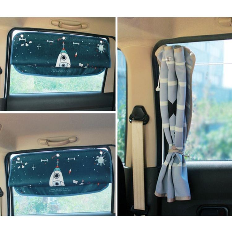 Car Curtain Sunscreen Insulation Window Sunshade Cover Auto Accessories, Size: about 52*68cm, Random Style Delivery