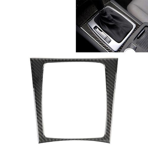 Car Gear Outer Frame Carbon Fiber Decorative Sticker for Mercedes-Benz W204