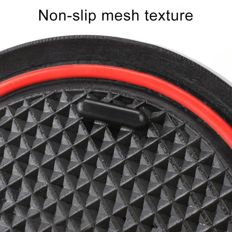 Car Water Cup Gate Slot Mats Plastic Red Anti-Slip Interior Door Pad for Toyota Camry 2018-2019