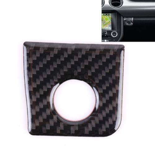 Car Copilot Storage Box Button Decorative Sticker for Ford Mustang