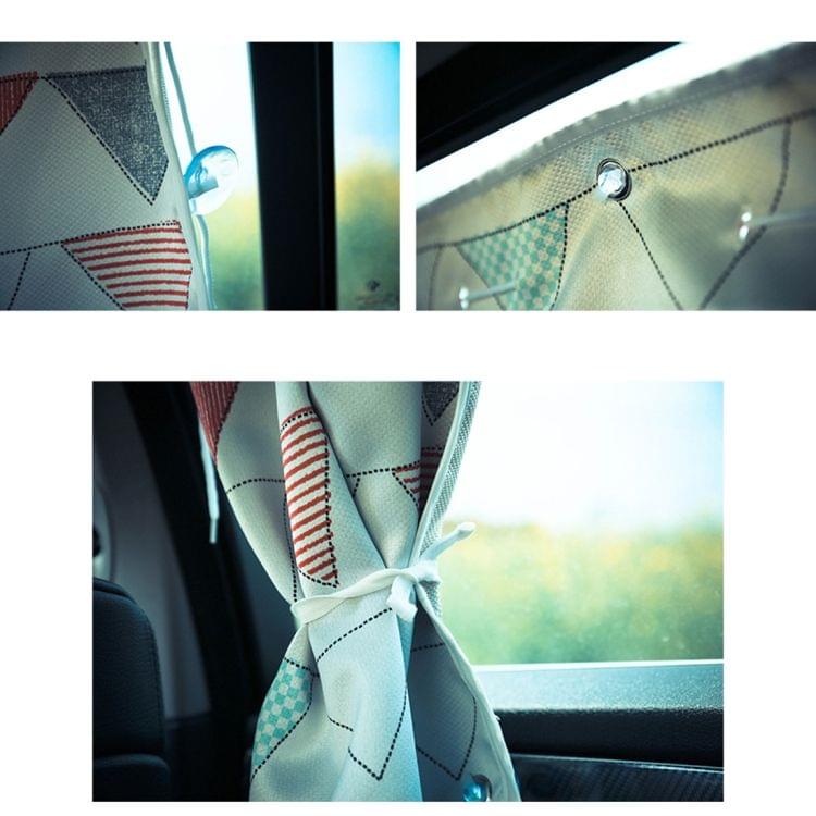 Car Curtain Sunscreen Insulation Window Sunshade Cover Auto Accessories, Size: about 52*68cm