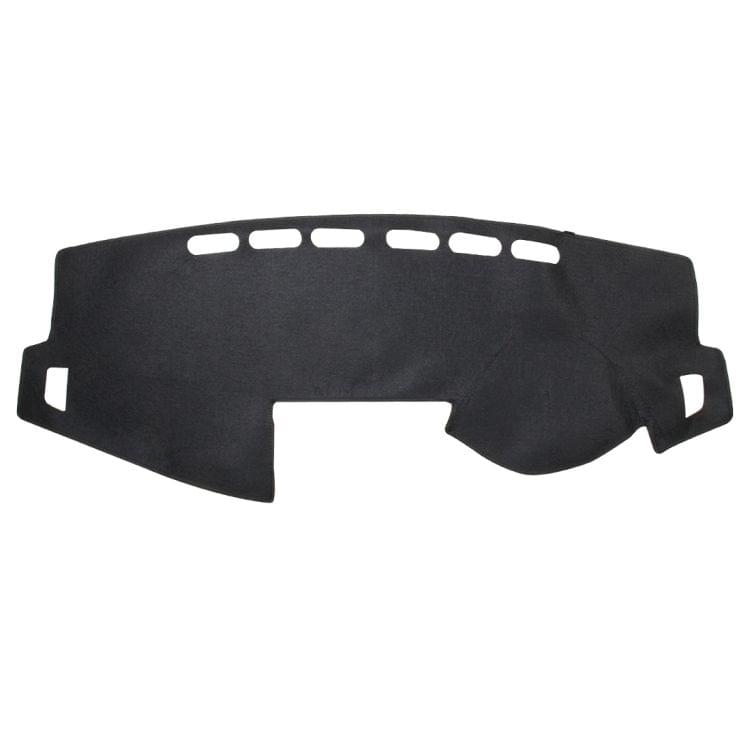 Dark Mat Car Dashboard Cover Car Light Pad Instrument Panel Sunscreen for 2014 Vios (Please note the model and year)(Black)