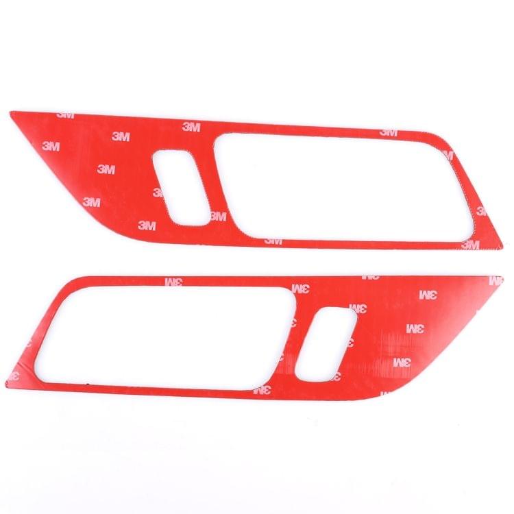 2 PCS Car Door Handle Decorative Sticker for Ford Mustang