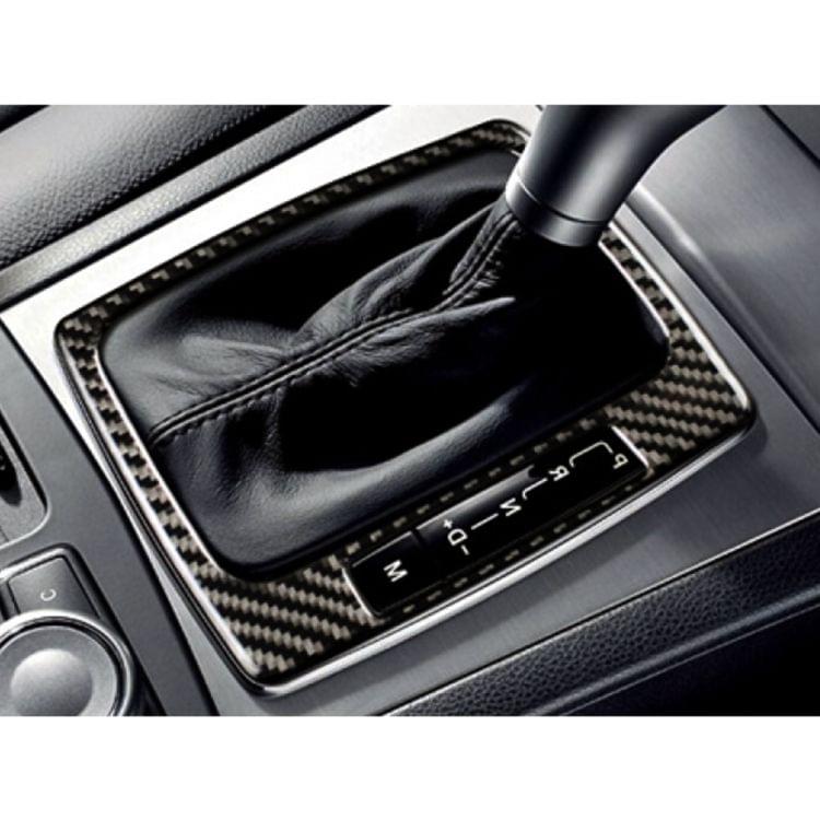 Car Gear Inner Frame Carbon Fiber Decorative Sticker for Mercedes-Benz W204