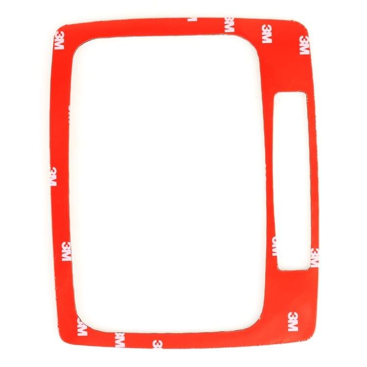 Car Gear Inner Frame Carbon Fiber Decorative Sticker for Mercedes-Benz W204
