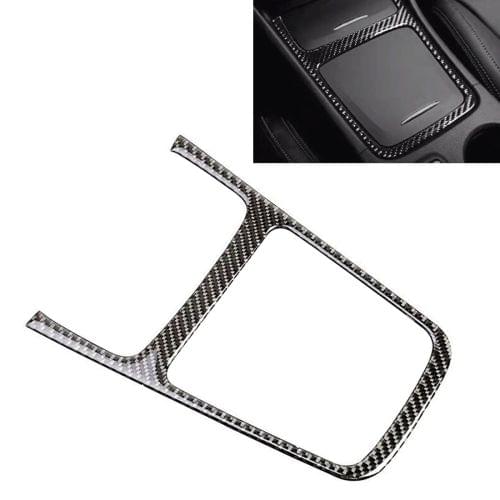 Car Carbon Fiber Central Control Panel Frame Decorative Sticker for Mercedes-Benz GLA