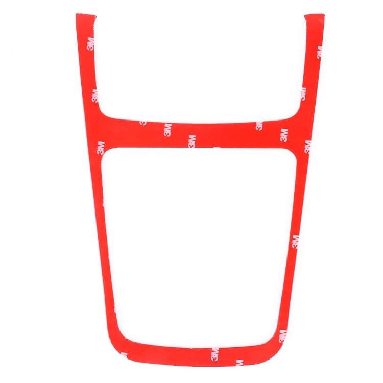 Car Carbon Fiber Central Control Panel Frame Decorative Sticker for Mercedes-Benz GLA