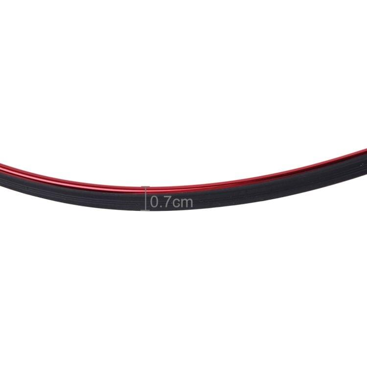 5m Flexible Trim For DIY Automobile Car Interior Exterior Moulding Trim Decorative Line Strip with Film Scraper(Red)