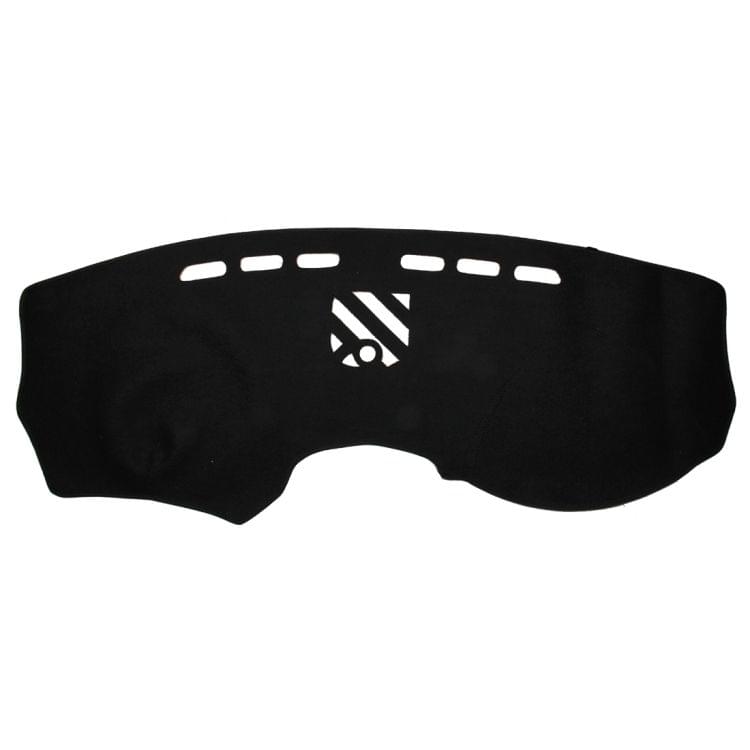Dark Mat Car Dashboard Cover Car Light Pad Instrument Panel Sunscreen Car Mats for Cadillac (Please note the model and year)(Black)