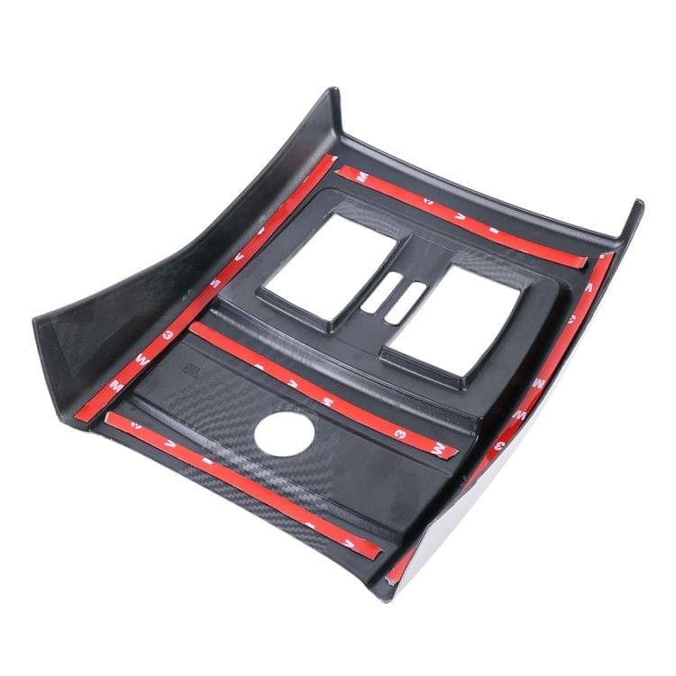 Car Carbon Fiber Texture Rear Air Vents Cover Decorative Sticker for BMW 3 Series