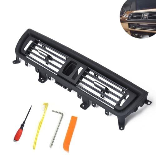 Car Front  Console Grill Dash AC Air Vent 64229166885 for BMW 5 Series, with Installation Tools