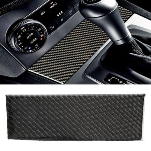 2 PCS Car Ashtray Panel Carbon Fiber Decorative Sticker for Mercedes-Benz W204