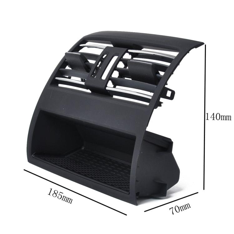 Car Plating Rear Console Grill Dash AC Air Vent 64229172167 for BMW 5 Series, with Installation Tools
