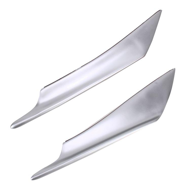 4 PCS Car-Styling Flank Decorative Sticker(Silver)