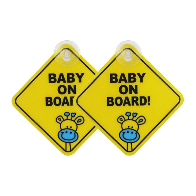 20 PCS Car Sticker BABY ON BOARD Warning Safty Sign Vinyl Decal Style 2