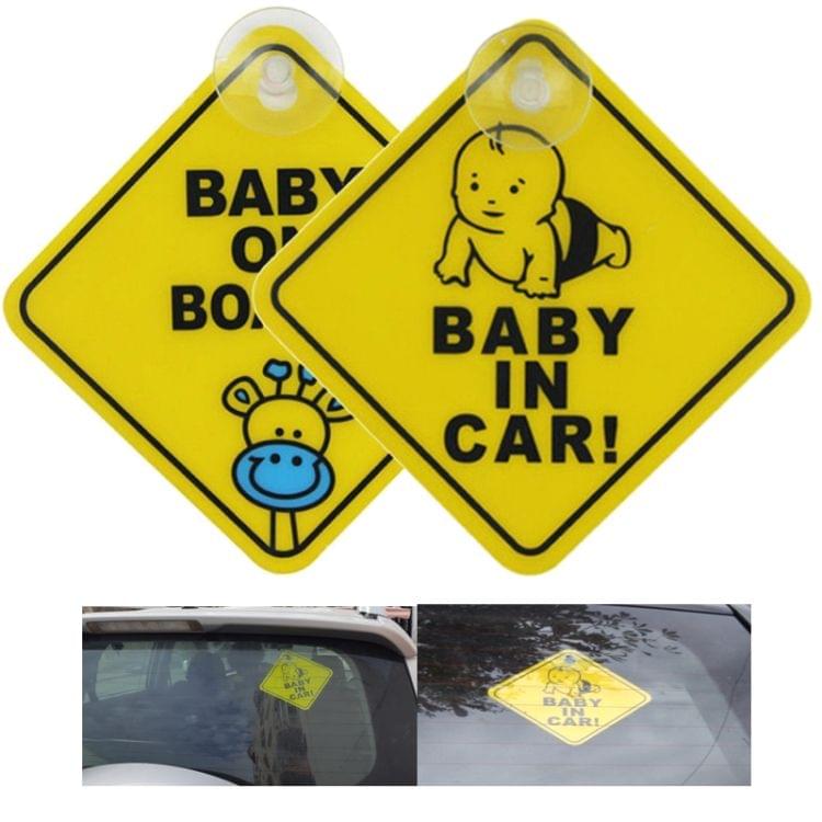 20 PCS Car Sticker BABY ON BOARD Warning Safty Sign Vinyl Decal Style 2