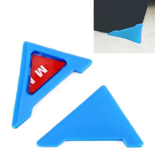 Universal Car Body Silicone Anti-collision Sticker Door corner Protector(Blue)