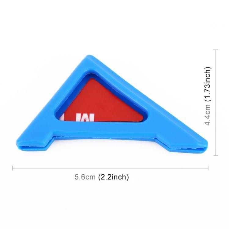Universal Car Body Silicone Anti-collision Sticker Door corner Protector(Blue)