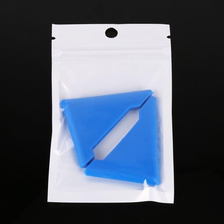 Universal Car Body Silicone Anti-collision Sticker Door corner Protector(Blue)