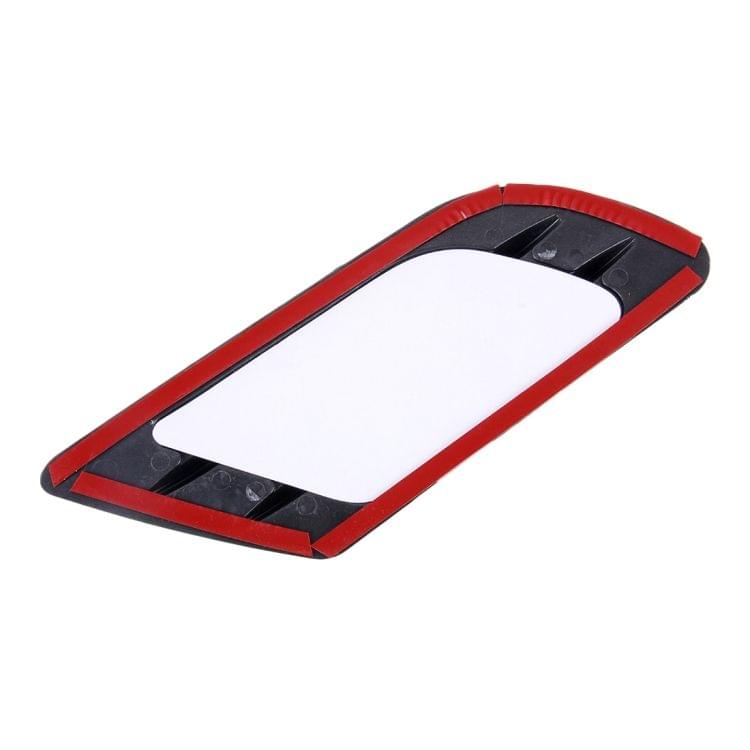 2 PCS Euro Style Plastic Decorative Air Flow Intake Turbo Bonnet Hood Side Vent Grille Cover With Self-adhesive Sticker(Silver)