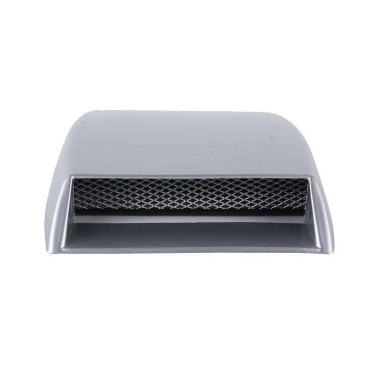 Car Turbo Style Air Intake Bonnet Scoop for Car Decoration(Grey)