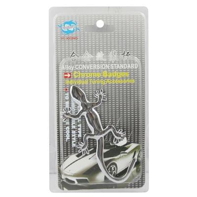 Gecko Style Chrome Badges(Silver)