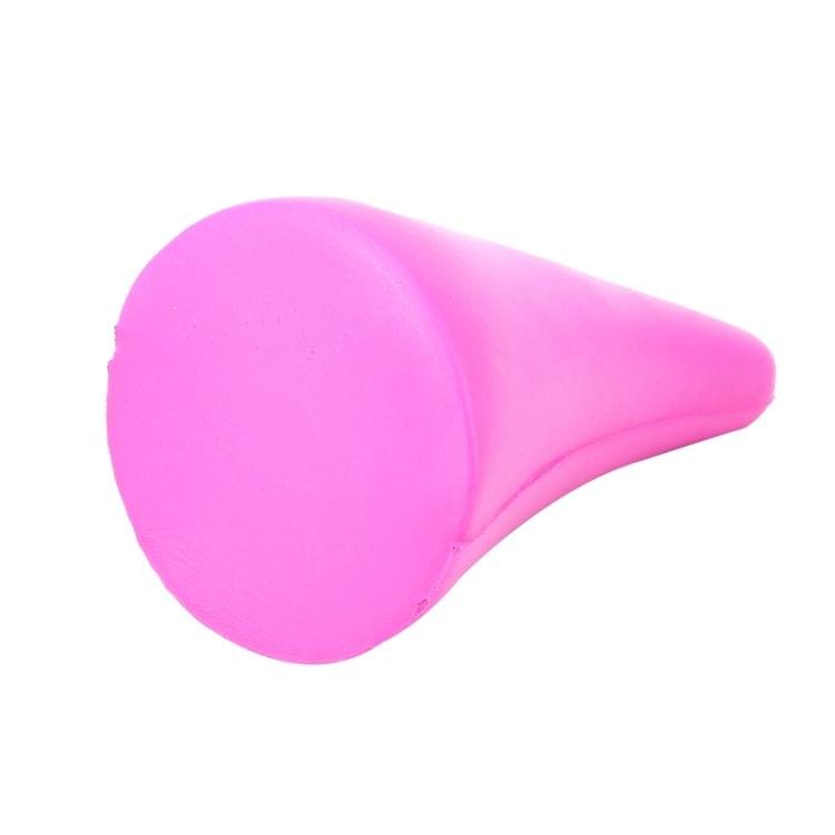 Car Rubber Exterior Decorative Horn(Pink)