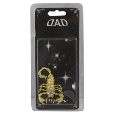 Scorpions Style Chrome Badges (Golden)