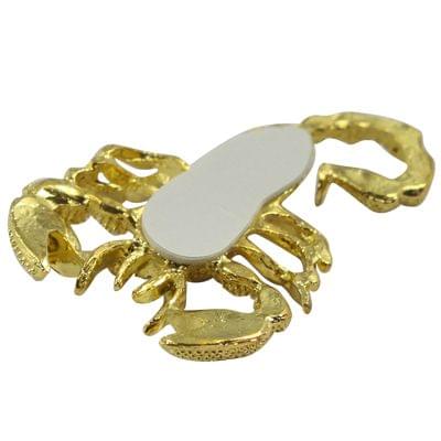 Scorpions Style Chrome Badges (Golden)