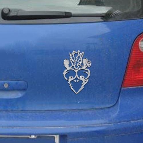 Elf  Shape Car Plastic Decorative Sticker，Size: 8 x 12.5 cm