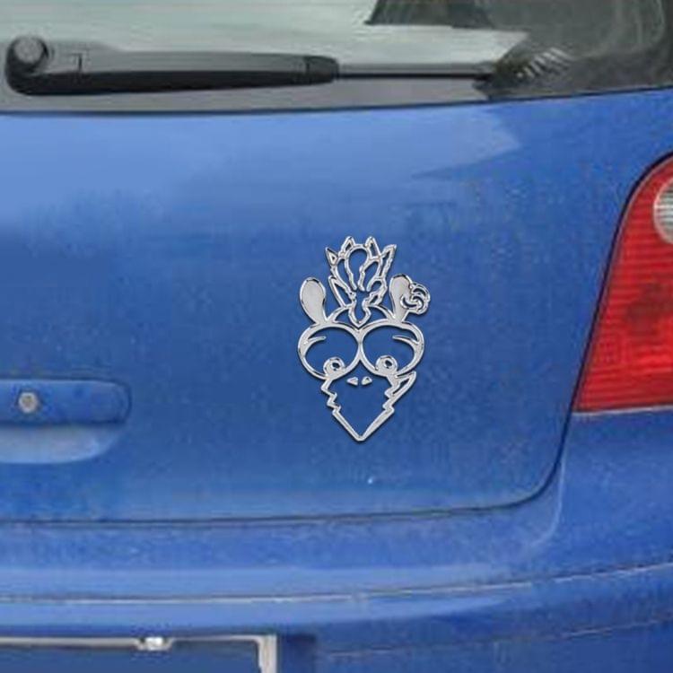 Elf  Shape Car Plastic Decorative Sticker，Size: 8 x 12.5 cm