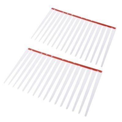 2 PCS Etle ElecTric Eye Vehicle Eyelashes(White)