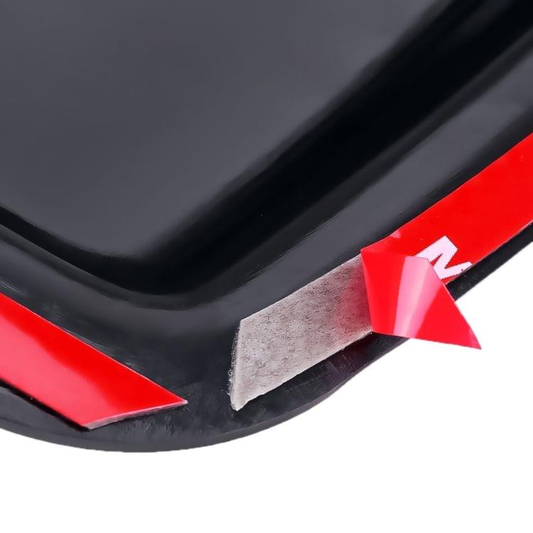 PS-5034 Vehicle Car Body Sticker Car Decorative Sticker (Carbon Fiber Black)