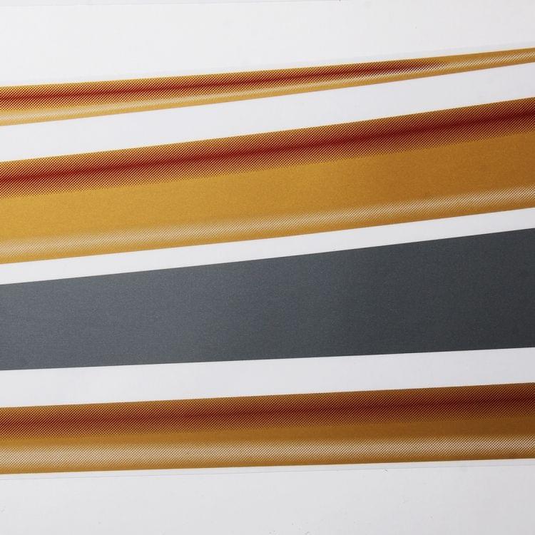 5 PCS SUV Body Decorative Strip Brand Car Streamline Shining Sticker for 2011 Version Prado 4000