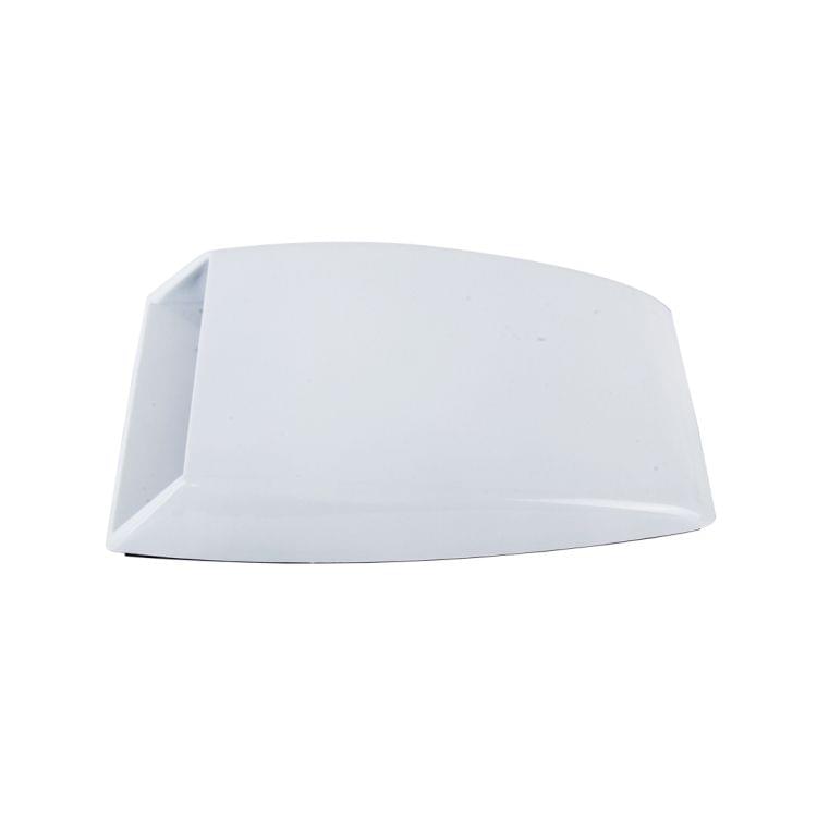 Car Turbo Style Air Intake Bonnet Scoop for Car Decoration(White)