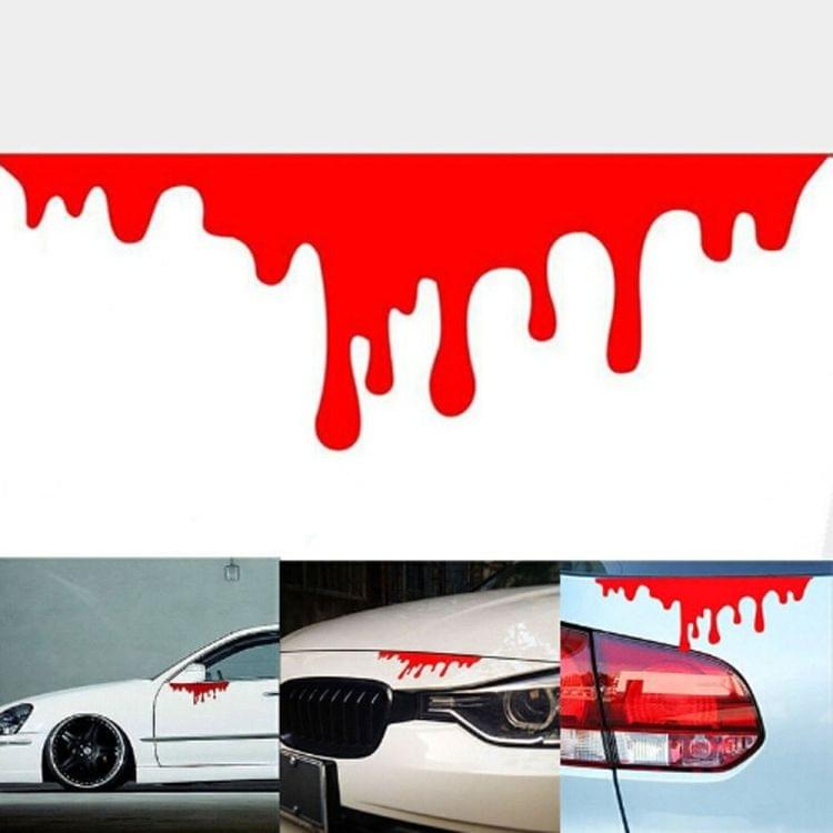 10 PCS Red Blood DIY Car Sticker Car Styling Car-cover