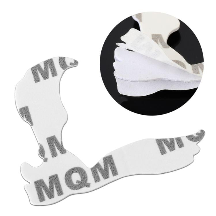 Hawk Pattern Car Metal Body Decorative Sticker (Silver)