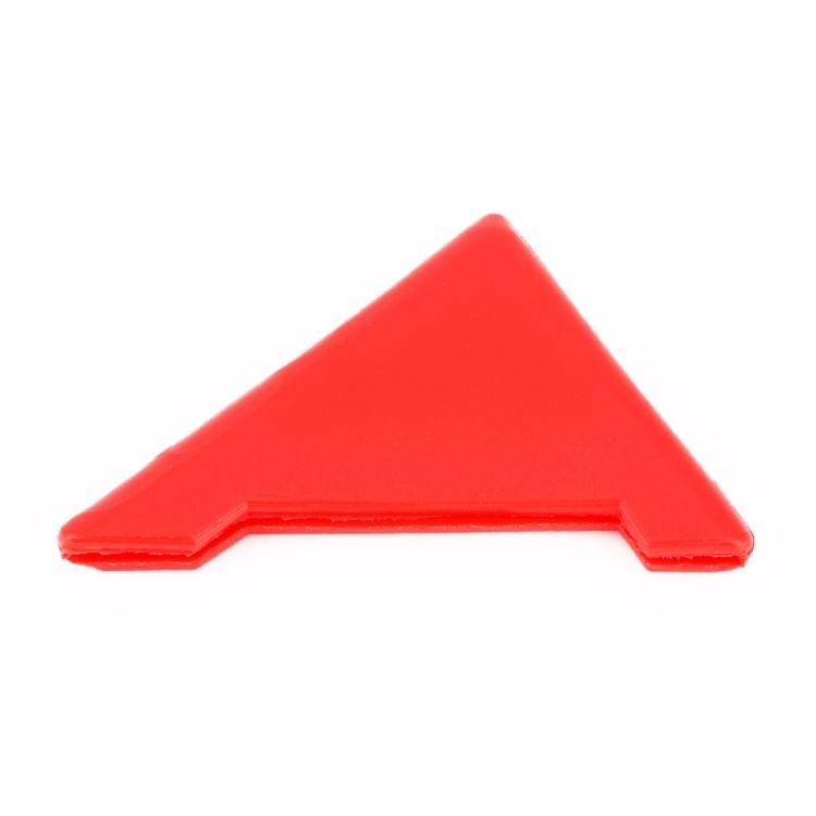 Universal Car Body Silicone Anti-collision Sticker Door corner Protector(Red)