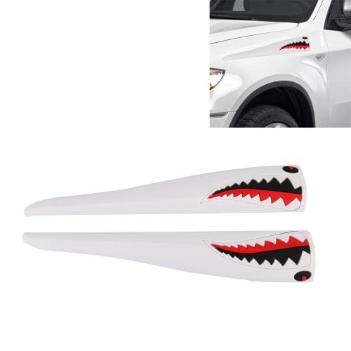 2 PCS Car-Styling Crocodile Style Decorative Sticker