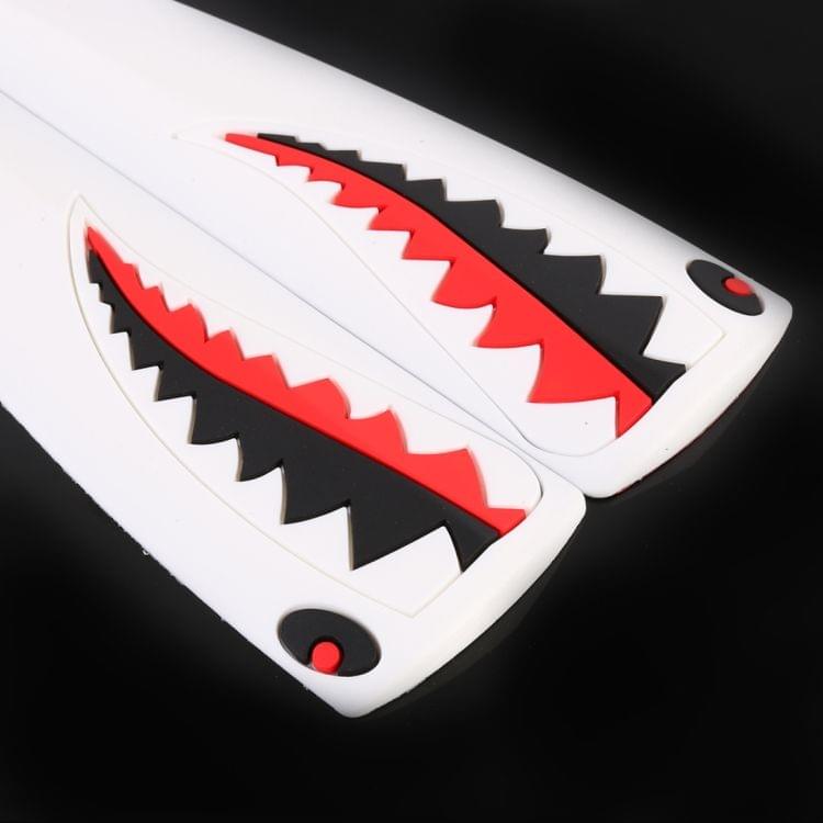 2 PCS Car-Styling Crocodile Style Decorative Sticker