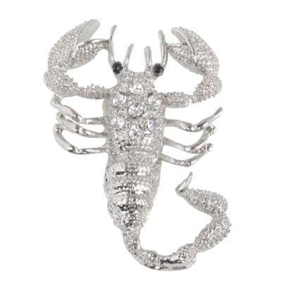 Scorpions Style Chrome Badges (Silver)