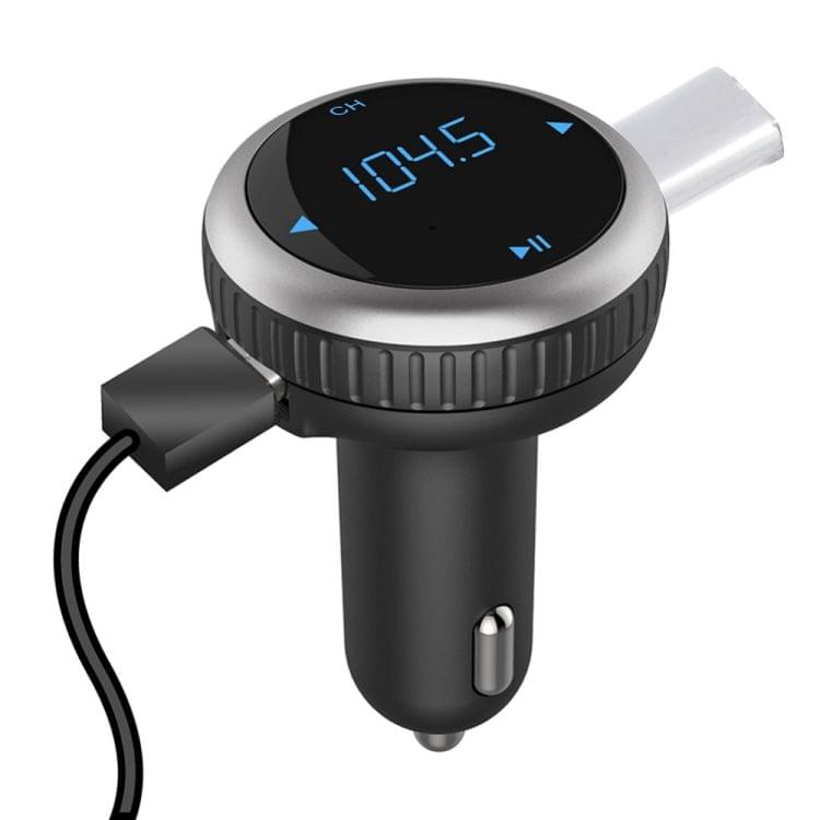 BT69 Car Stereo Radio Bluetooth MP3 Audio Player Multi-functional Bluetooth Hands-free Calling Bluetooth APP Position (Random Color Delivery)