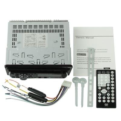 Car DVD Player with FM / AM Function, SD / MMC Card Reader, Support DVD / DVCD / VCD / CD-R / CD-RW / CD / MP3 / MP4 / USB Flash Disk