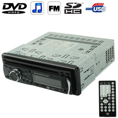 Car DVD Player with FM / AM Function, SD / MMC Card Reader, Support DVD / DVCD / VCD / CD-R / CD-RW / CD / MP3 / MP4 / USB Flash Disk