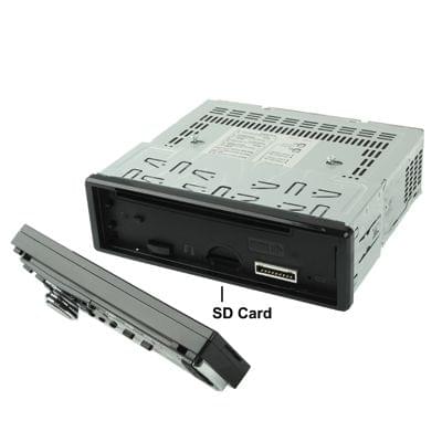 Car DVD Player with FM / AM Function, SD / MMC Card Reader, Support DVD / DVCD / VCD / CD-R / CD-RW / CD / MP3 / MP4 / USB Flash Disk