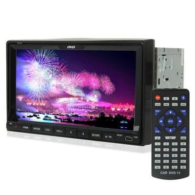 7 inch Touch Screen Car DVD Player Built in TV System/ FM Radio/ Amplifier/ with Bluetooth , With  GPS (map not included)